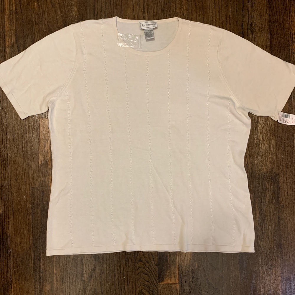 Jacobson’s Silk blend Beaded Top